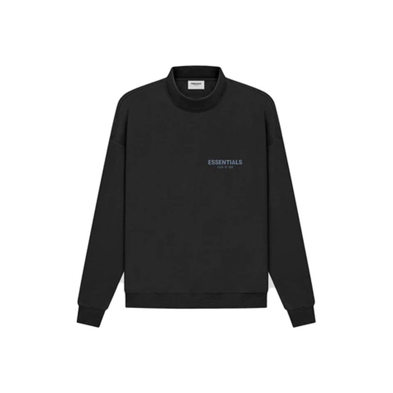 Áo Sweater FEAR OF GOD ESSENTIALS Core Collection Pullover Mockneck Black