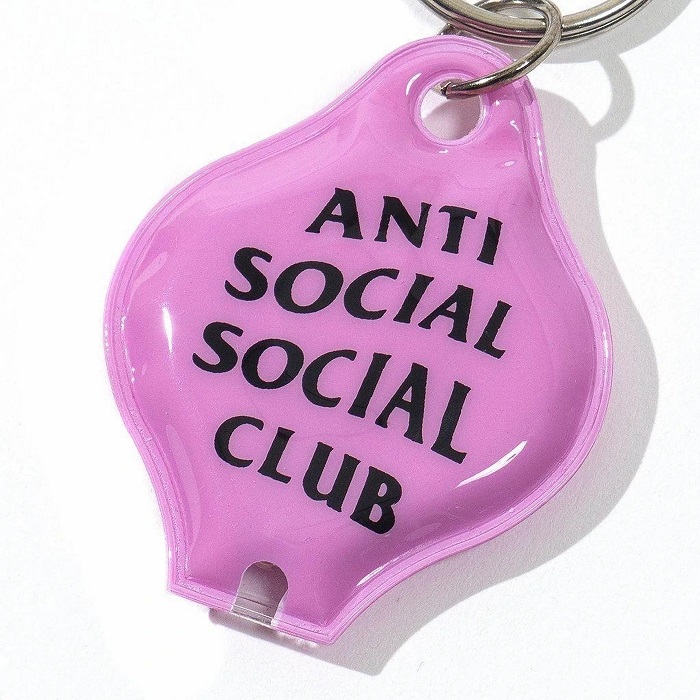 Anti Social Social Club Keychain Light
