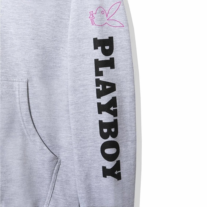 Anti Social Social Club X Playboy FW19 Grey Hoodie