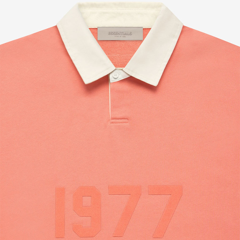 Fear Of God Essentials Coral '1977' Polo
