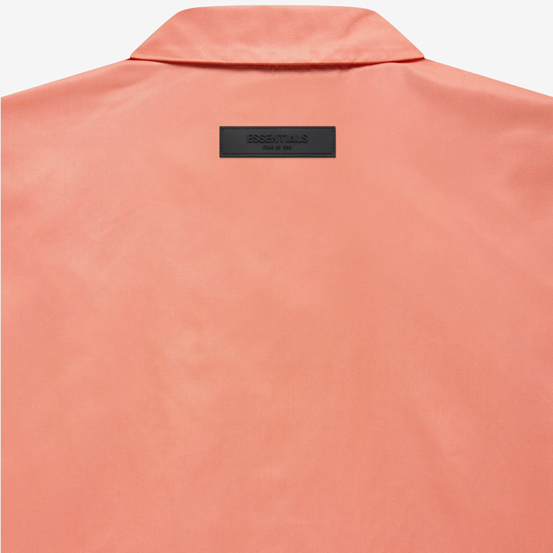 Fear Of God Essentials Pink Nylon Shirt