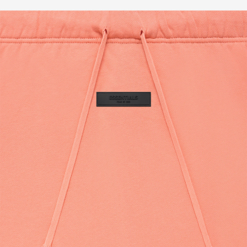 Fear Of God Essentials Pink French Terry Long Skirt