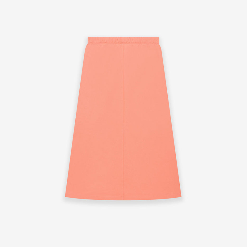 Fear Of God Essentials Pink Jersey Long Skirt