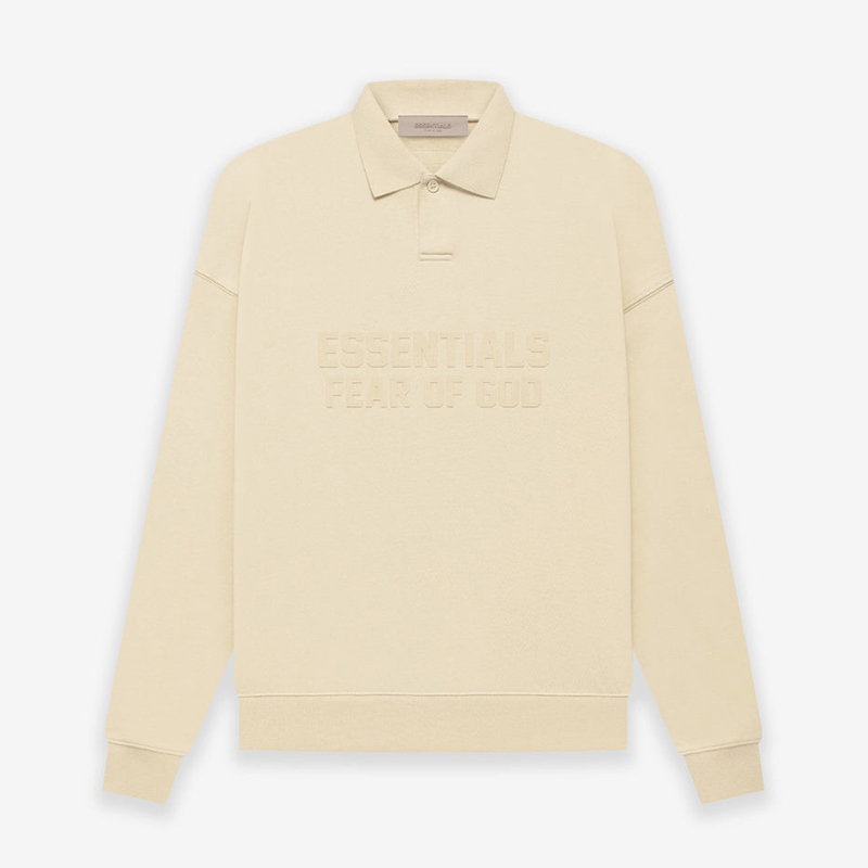 Fear Of God Essentials Off-White LS Polo