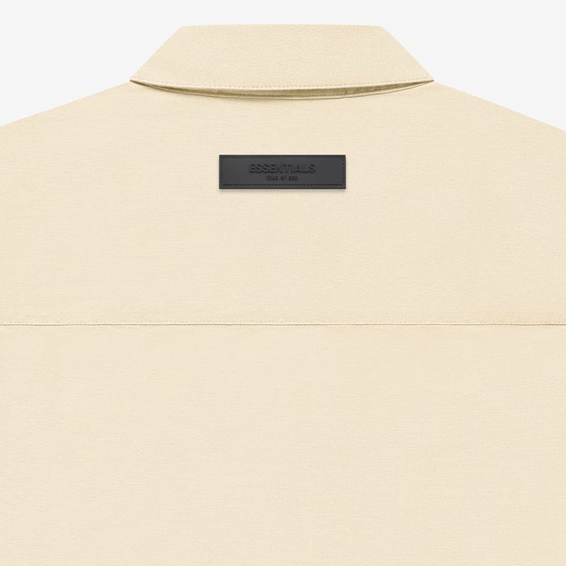 Fear Of God Essentials Off-White Sleeveless Oxford