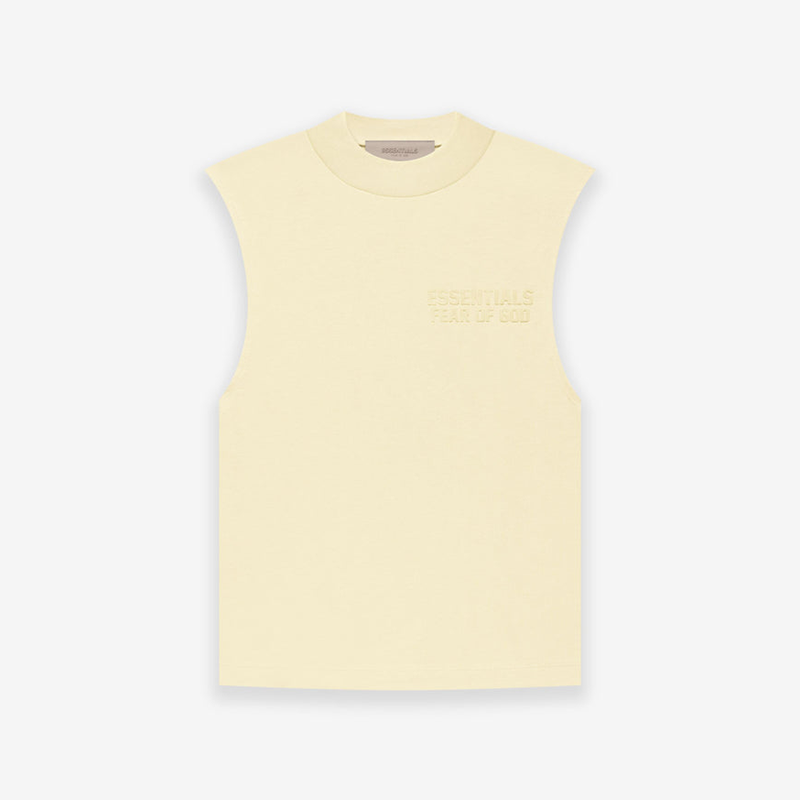 Fear Of God Essentials Kids Canary Muscle Tee