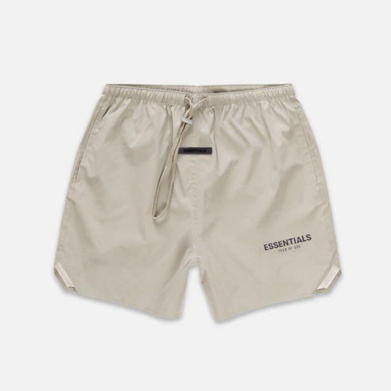 FEAR OF GOD ESSENTIALS Volley Shorts Moss SS21