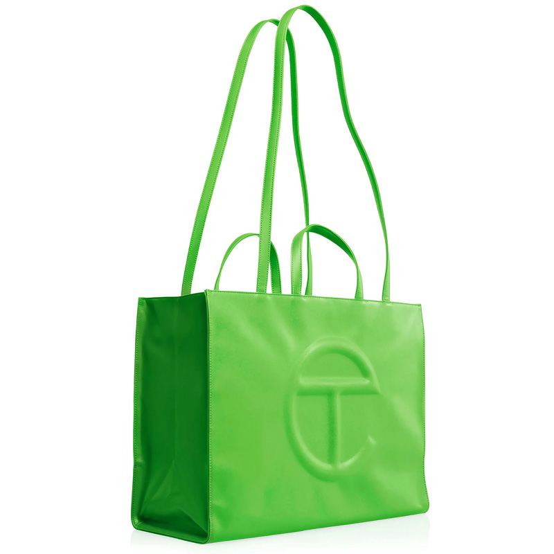 Túi Telfar Shopping Bag Highlighter Green - Large