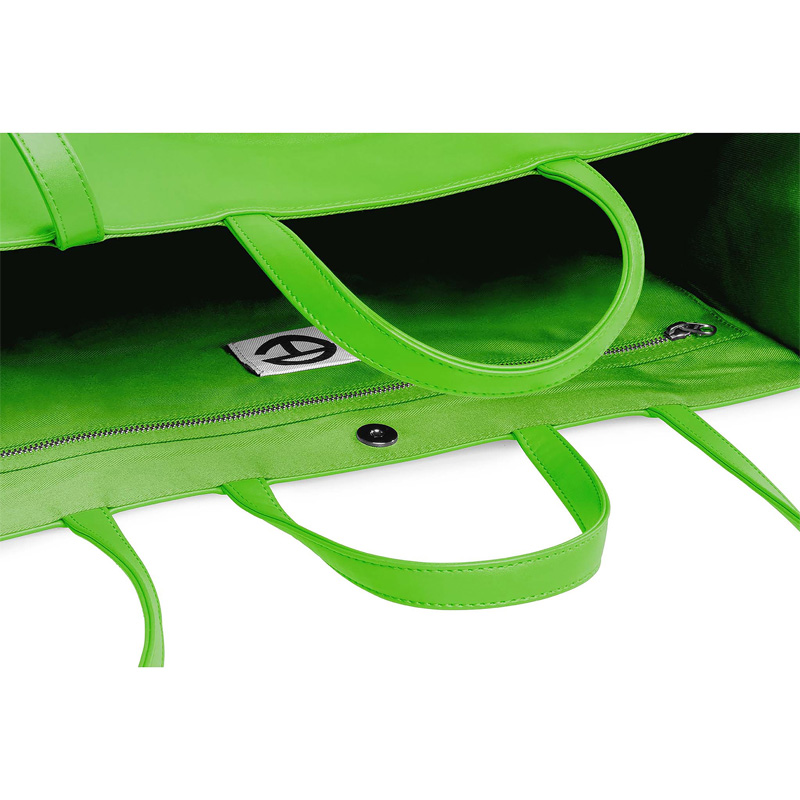 Túi Telfar Shopping Bag Highlighter Green - Lagre