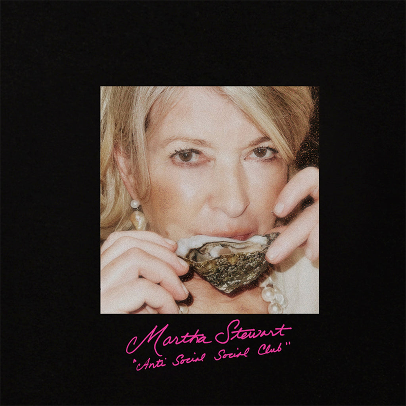 Martha Stewart x ASSC Oyster Black Tee