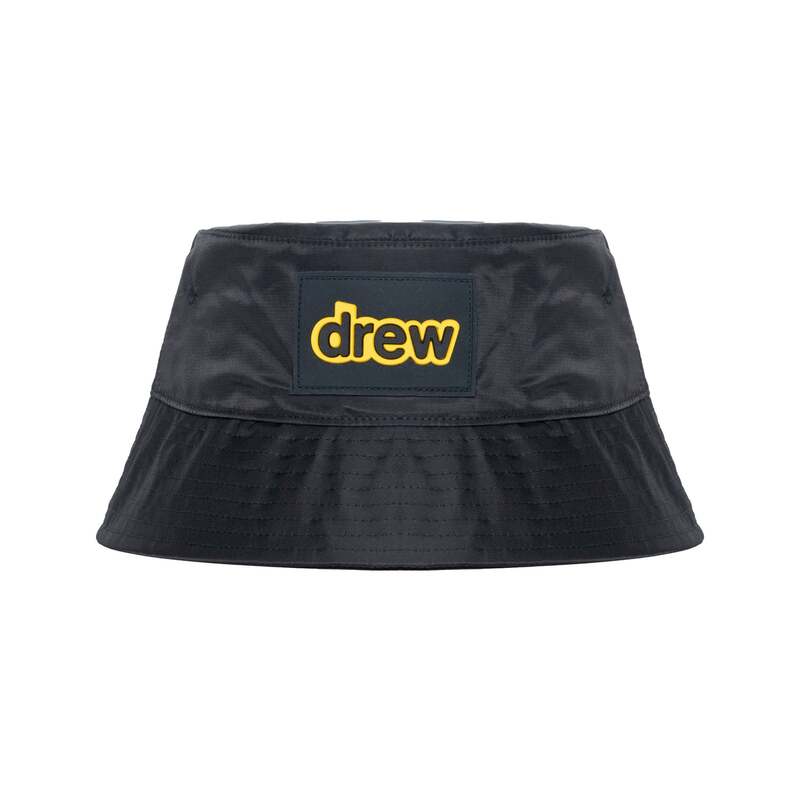 Drew House Secret Patch Nylon Bucket Hat Black