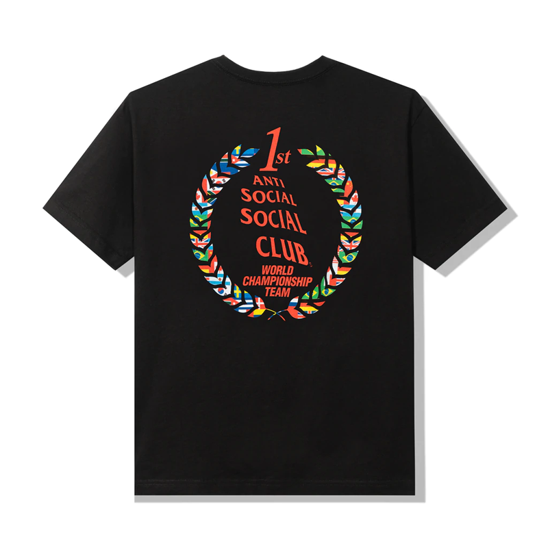 Anti Social Social  Club Suzuka Black Tee