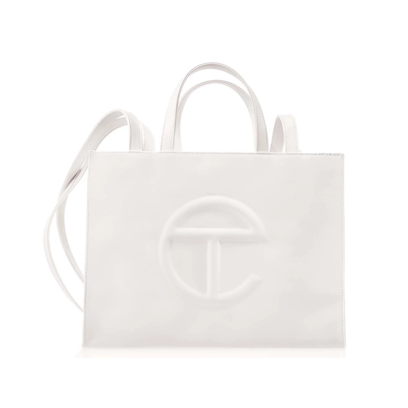 Túi Telfar Shopping Bag White Medium