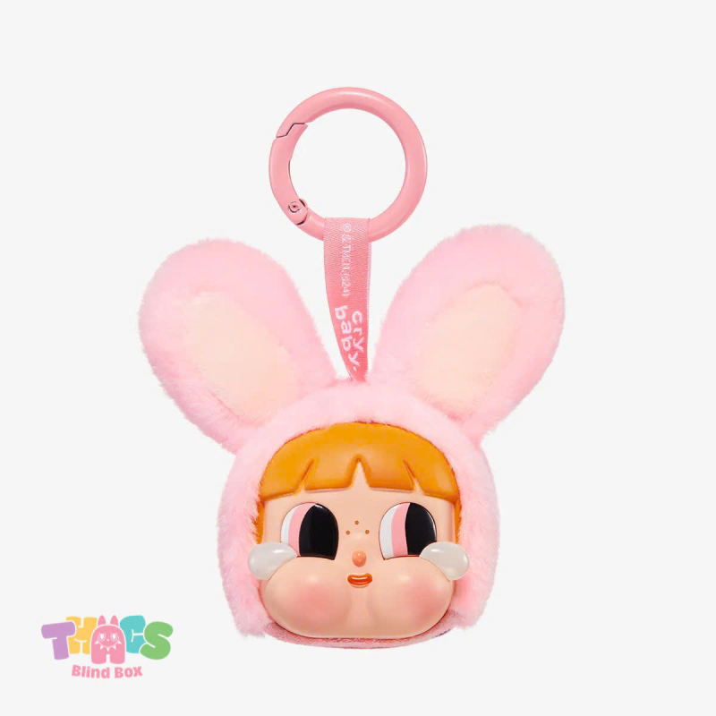 POPMART CRYBABY × Powerpuff Girls Series-Vinyl Face Plush Blind Box